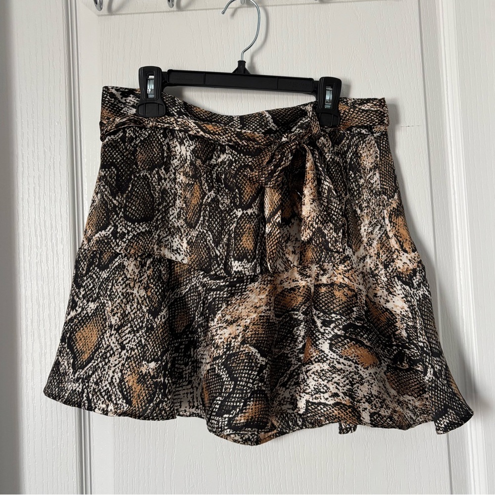 Zara Satin Skort